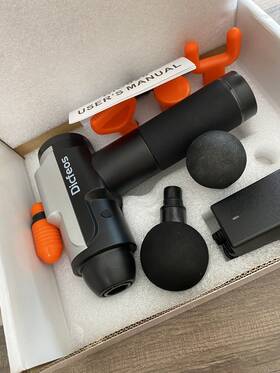Dic028 Dicfeos Handheld Wireless Massage Gun With 5 Heads /ac