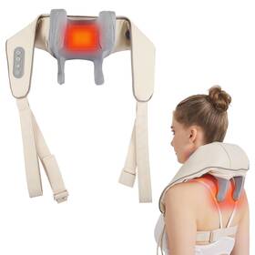 Jby-820 Dinsvta Neck Massager Shoulder With Heat For Pain Relif Cordless Deep Tiss
