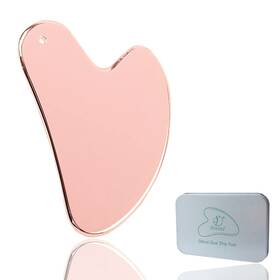 Ditind 669936892204 Stainless Steel Gua Sha Facial Tools Rose Gold Tool Stainles