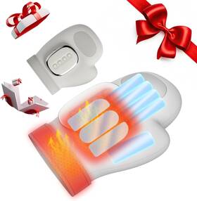 Sbamy-0307-01 Dnrpad Hand Massager With Heat And Compression 3 Massages Temps