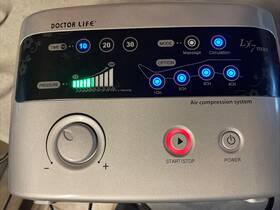Lx7-max Doctor Life - Air Compression Leg Waist Arm Massager For Circulation Lx7max