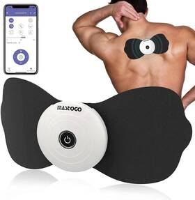 Domas 445003274202 Wireless Tens And Ems Unit Back Pain Relief Massager - App Controlled Bluetooth Em