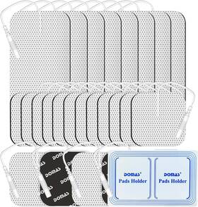 Domas 445045962969 24 Pcs Tens Unit Electrode Pads With Pad Holder 2 Inch X2 And X4 Made-in-us