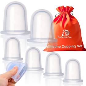03-zlsa-dvo1 Dosensepro Silicone Cupping Therapy Set - By Massage Cups