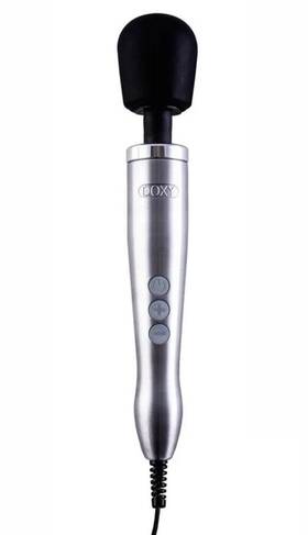 Doxy 702565868971 Die Cast Brushed Metal Silver Wand Massager - For Parts Only