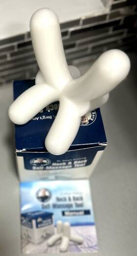 Dr. Berg Nutritionals 013964699715 S Self-massage Tool Best For Back Pain Relief Handheld Neck/lower