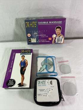 378610 Dr-ho S No125 Dr. Hos Double Massage Device Portable System And Vhs Tape - As Seen On Tv