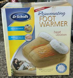 Dr. Scholls 630623078010 Rejuvenating Foot Warmer With Heat Vibration