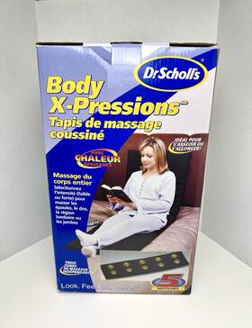 Dr. Scholls 630623086824 Body Expressions Cushioned Massage Mat Total - Open Box