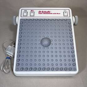 Fr-400 Dr. Scholls Vintage Vibradome Foot Massager Heat Adjustable Model Tested