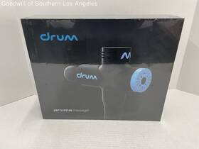 Drum 630808479557 Percussive Massage Gun Ergonomic Handheld Quiet 4 Speed Sealed Box Gift New