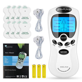 9100554 Dual Channel Electrical Stimulation Massage Machine Muscle Pain Relief Therapy