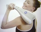 Dual Head Fatherland Shop Hand Held Percussion Massager Electric Thumper Heat Therapy Pain Relief Relax 006921045656