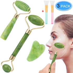Af003 Eaone 5 In 1 Jade Roller Eyes Facial Massage Kit Skin Including