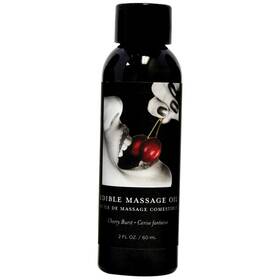 Mse201 Earthly Body Edible Massage Oil 2oz - Cherry