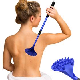 Pbs-001b Easace Back Scratcher For Women Men Extendable With Strong Abs Massage Head 21inch