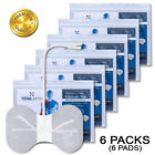 Ebuttpwcp K3 Pads Premium White Cloth Butterfly Tens Unit Electrode