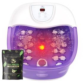 E20-91purple Ecarbme Foot Spa Bath Massager With Heat 2025 Upgraded Vibration Temperature Control