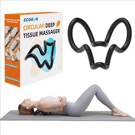 Amhh-001-bk-000 Ecogun #us Deep Tissue Massage Tool - Back Hip Flexor Release Shoulder Blad