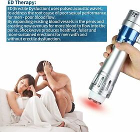 Ed Shockwave Therapy Machine For Erectile Dysfunction Treatment Body Pain Re