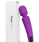 Eeaamaap007 Oopsix Personal Electric Wand Massager Waterproof Cordless Power Vibrate Purple