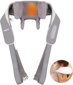 24031041802 Ehightop 5d Kneading Shiatsu Back Massager With Heat Cordless Electric Massage Pillow