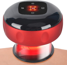 Electric Cupping Therapy Massager 3 In 1 Set With 12 Level Suc