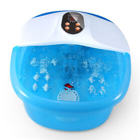 Jfi1240436175867xq Electric Foot Spa Bath Massager Heat Soaker Pedicure Relax With 14 Rollers N9r3