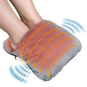 Electric Heated Foot Warmer With Heating And Vibration Massage Function Fast Hea