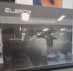 Elefor M88-35 Massage Gun 10 Speeds Cordless Rechargeable Battery Indicator