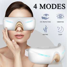 9100638 Elegant Choise Rechargeable Eye Massager With Heat For Reduce Strain Dark Circles And Dry