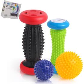 Ev-010a Eliavalth Foot Roller For Plantar Fasciitis And Neuropathy Large Blue