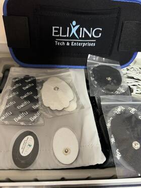 Eliking 072929828416 Electronic Pulse Massager Muscle Stimulator Body Pain Relief Therapy No Control