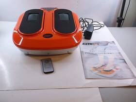 Xj-f-32b Emer Red White Deep Kneading Electric Foot Massage Machine Open Box