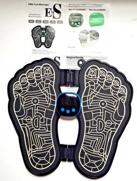 Mh-2185 Ems Foot Massager Electrical Muscle Stimulation For Feet Ankles Achilles Calf