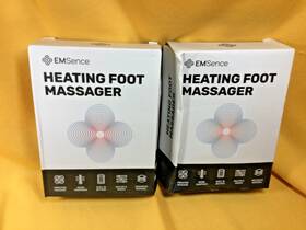 Emsence 860012088096 Heating Foot Massagers - Pulsating Heat For And Nerve Relaxation