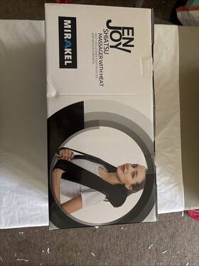 X002rue3uz En Joy Mirakel Enjoy Shiatsu Massager With Heat Deep Tissue Kneading