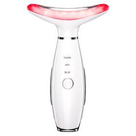 Enarit 618202985249 3-in-1 Face And Neck Beauty Massager Triple Action Led Thermal Vibration T