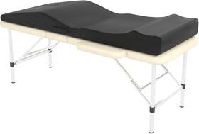 Lbt-28 Enitya Lash Bed Topper Ergonomic Curvy Massage 71in Long 28in Wide Black