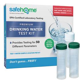 Envirotestkits 445021576524 Safe Home 50-in-1 Premium Drinking Water Test Kit At Our Epa Certified L