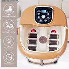 Ep23286 Giantex Foot Spa Bath Massager Roller Bubble Heat Lights Set