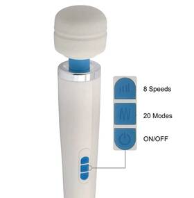 1231500 Esukceso Magic Wand Hv-270 Rechargeable Massager Vibrator Vibratex 2025