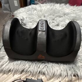 Hx-p122000 Etekcity Heated Multispeed Foot Massage Machine Black