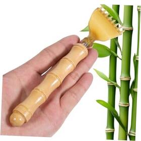 Grjggc5m Euphhonycs Extendable Bamboo Backscratcher Portable Back Scratcher Telescoping Body