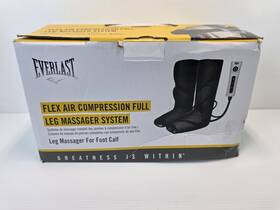 Everlast 194587717397 Flex Air Compression Full Leg Massager System Foot Calf