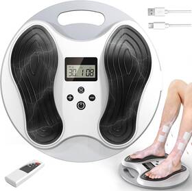 Exbushwren 717813880018 Rechargeable Foot Massager For Neuropathy Tens And Ems Circulation Stimulato