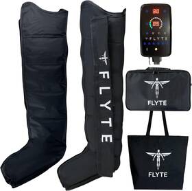 Fetegt1863 Exerscribe Flyte Air Compression Boots Portable Full Leg Recovery System Large