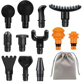 Existkey 001455325972 Massage Attachments For Hypervolt Go 12pcs Replaceable Massager Heads To Mee