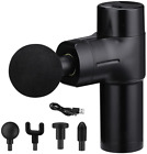 Exrebon Portable Mini Massage Gun Electric Lightweight Percussion Muscle Fasci