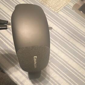 Ezencon Em-26c Rechargeable Foldable Eye Massager Heat Vibration Gray/black